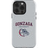 Gonzaga University Collegiate Text iPhone 15 Pro Impact Case